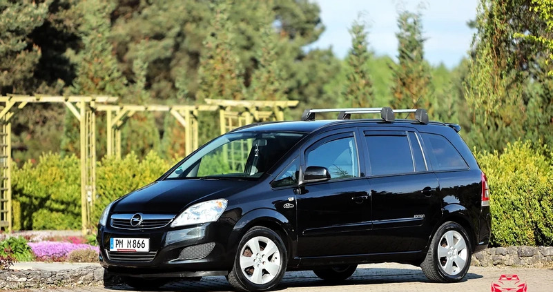 Opel Zafira cena 23999 przebieg: 186000, rok produkcji 2012 z Pińczów małe 704